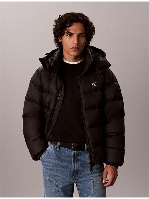 ls nylon zip off hood down puffe CALVIN KLEIN JEANS | LV04RG515GUB1